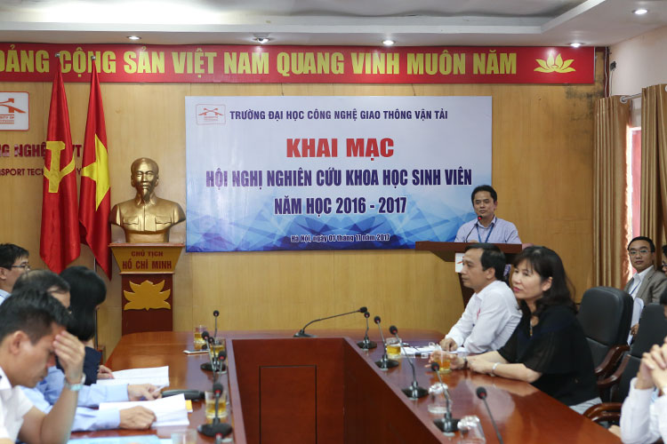Khai mạc Hội nghị nghiên cứu khoa học sinh viên năm học 2016 - 2017