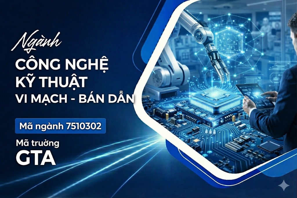 Chương trình đào tạo chuyên ngành Công nghệ kỹ thuật vi mạch bán dẫn