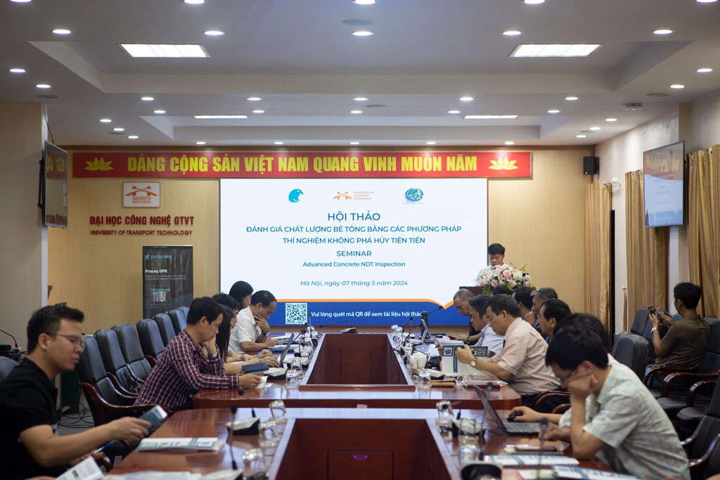 Scientific Seminar: Assessing Concrete Quality Using Advanced Non-Destructive Testing Methods