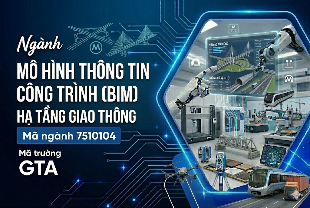 Chương trình đào tạo chuyên ngành Mô hình thông tin công trình (BIM) trong dự án Hạ tầng giao thông