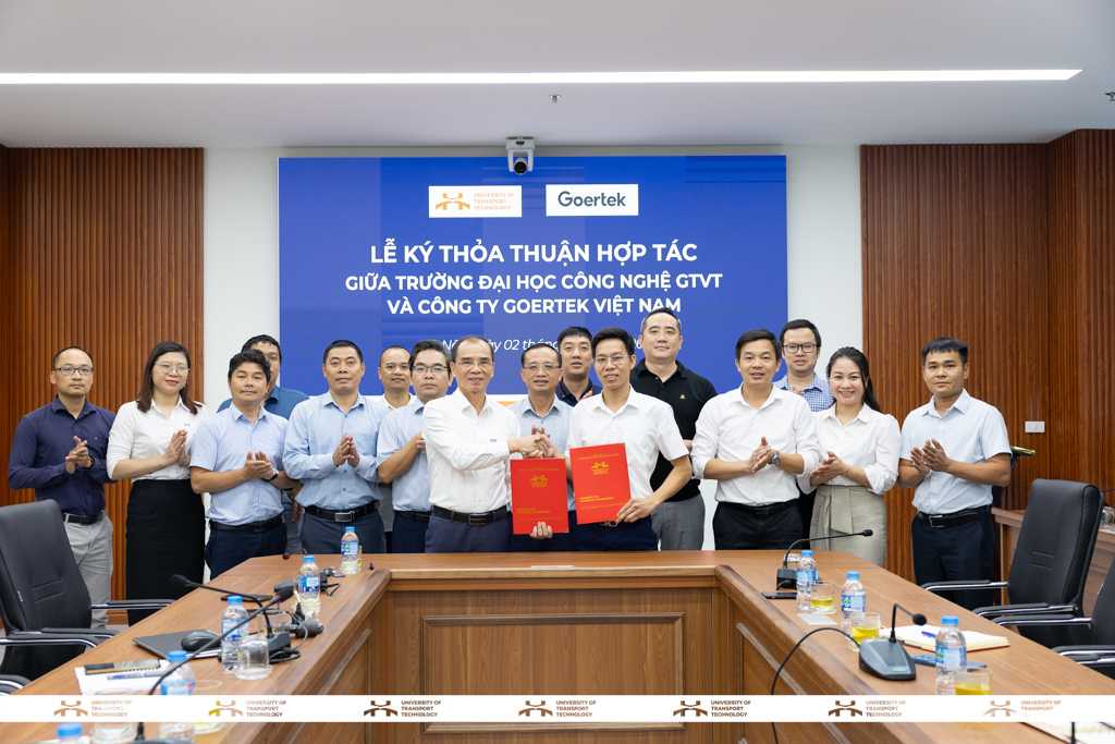 University of Transport Technology Signs Cooperation Agreement with Goertek Vietnam