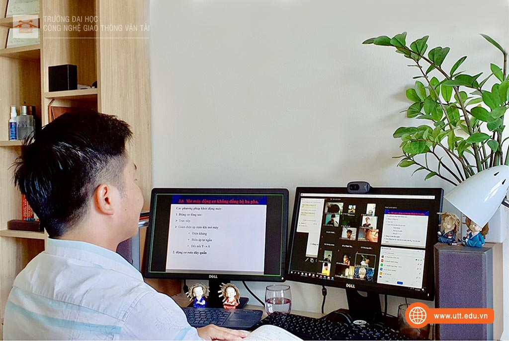 UTT sẵn sàng các phương án tổ chức học và thi trực tuyến trong mùa dịch