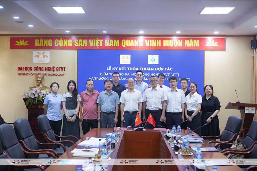 University of Transport Technology (UTT) and Liuzhou City Vocational College Strengthen Cooperation in Automotive Technology Training