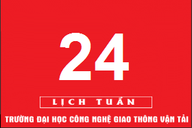 Lịch công tác tuần 24 năm 2018 (từ 11/6/2018 đến 17/6/2018)