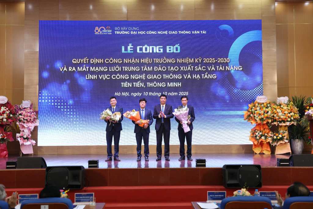 UTT vinh danh 03 nhà khoa học có tầm ảnh hưởng toàn cầu năm 2025