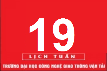 Lịch công tác tuần 19 năm 2021 (từ 03/5/2021 đến 09/5/2021)