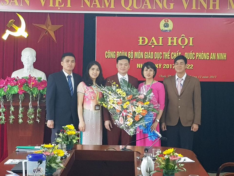 Đại hội Công đoàn Bộ môn Giáo dục thể chất - Quốc phòng an ninh nhiệm kỳ 2017 - 2022