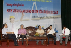 Giao lưu sinh viên ngành Công trình với cơ hội việc làm