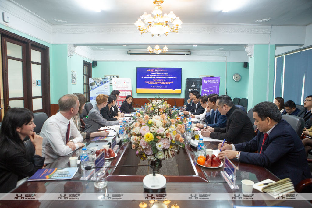 UTT mở rộng hợp tác giáo dục với các trường đại học hàng đầu Liên Bang Nga