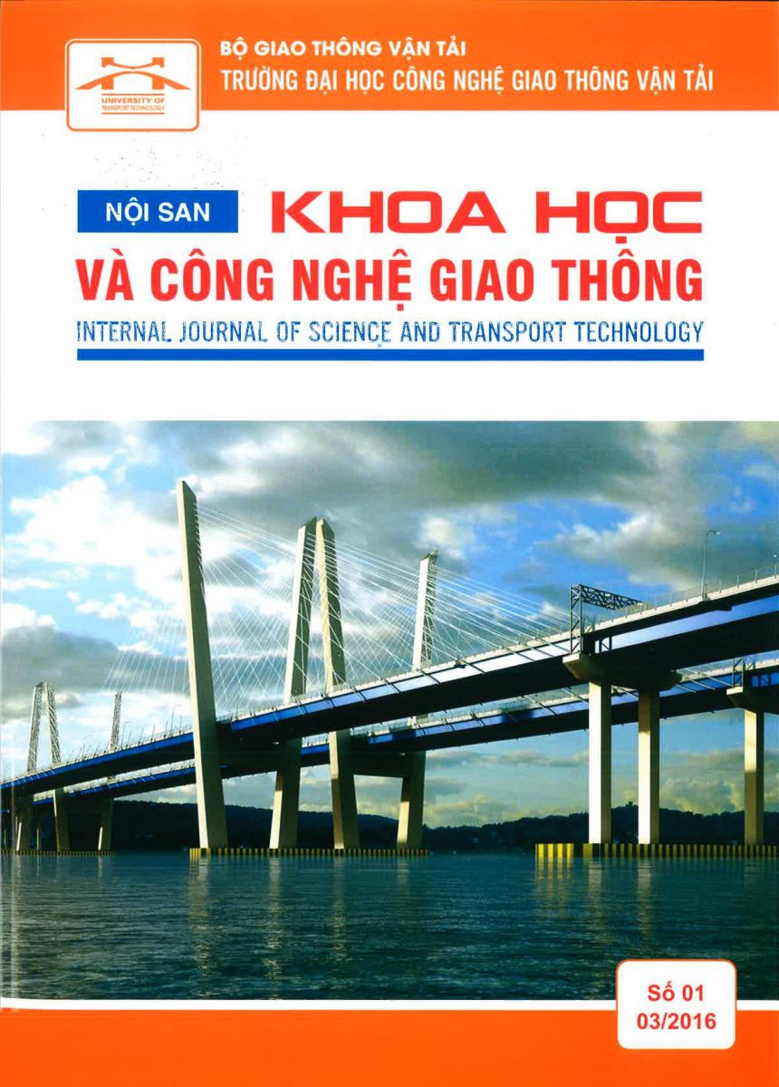 Nội san Khoa Học Công Nghệ Giao Thông số 01