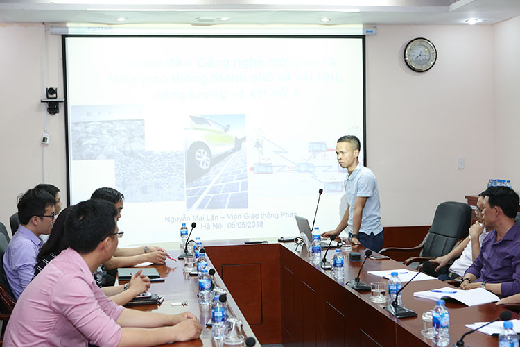 Hội thảo chuyên đề “Công nghệ mới cho hạ tầng giao thông thành phố về vật liệu, năng lượng và kết nối”
