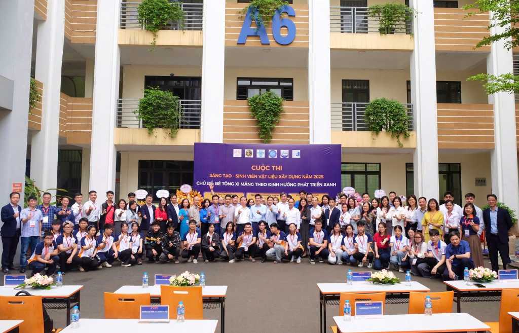 Khởi động cuộc thi Sáng tạo - Sinh viên Vật liệu xây dựng năm học 2024-2025