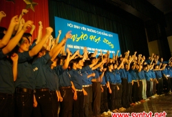 Chương trình ca nhạc chào mừng thành công Đại hội đoàn trường V