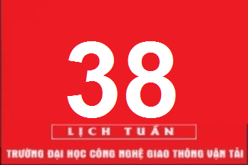 Lịch công tác tuần 38 năm 2021 (từ 13/9/2021 đến 19/9/2021)