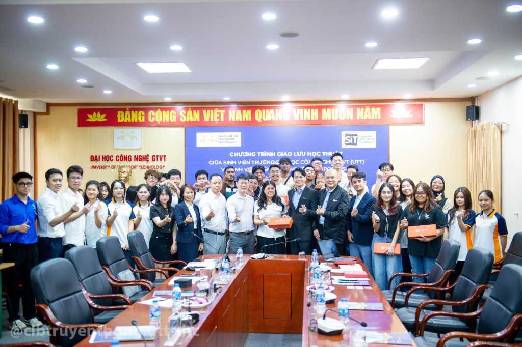 Viện Công nghệ Singapore (SIT) thăm và làm việc tại Trường Đại học Công nghệ GTVT (UTT): Đẩy mạnh hợp tác trong lĩnh vực đường sắt đô thị