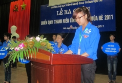 Lễ ra quân Chiến dịch mùa hè thanh niên tình nguyện năm 2011
