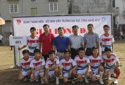 Khai mạc giải bóng đá nam, nữ Hội sinh viên ký túc xá năm học 2014-2015
