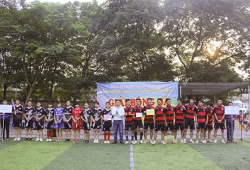 Bế mạc Giải bóng đá sinh viên ngành Cơ khí và Giải bóng đá sinh viên nội trú Ký túc xá năm 2014