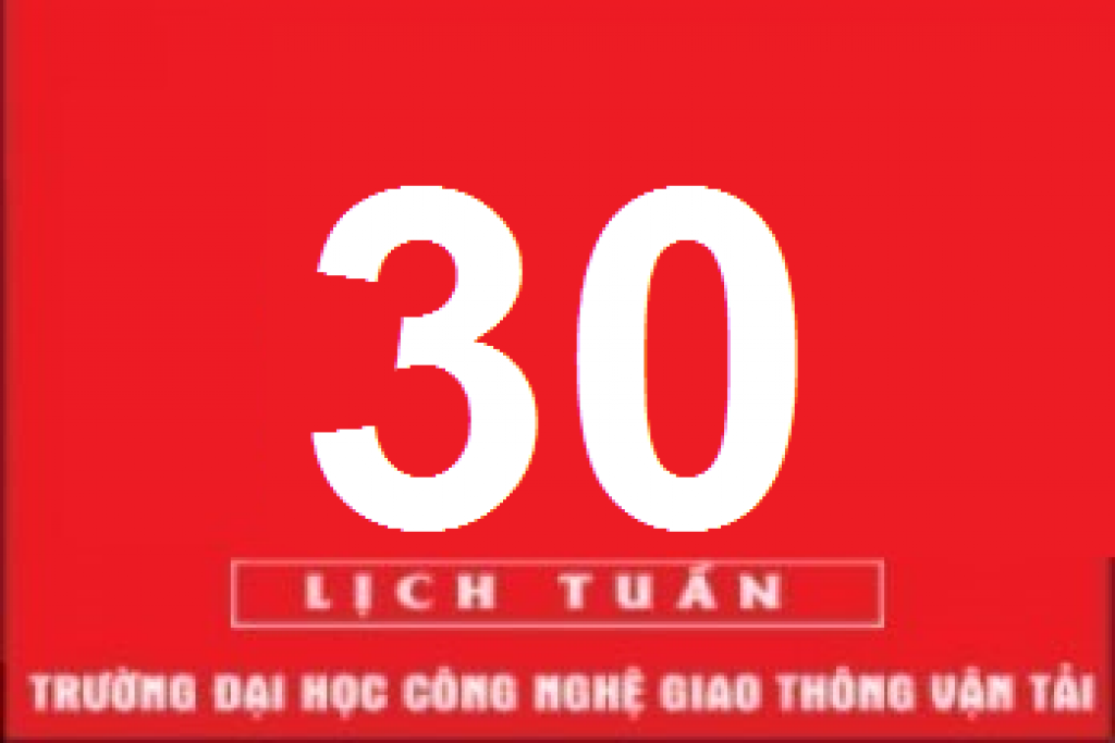 Lịch công tác tuần 30 năm 2022 (từ 25/7/2022 đến 31/7/2022)