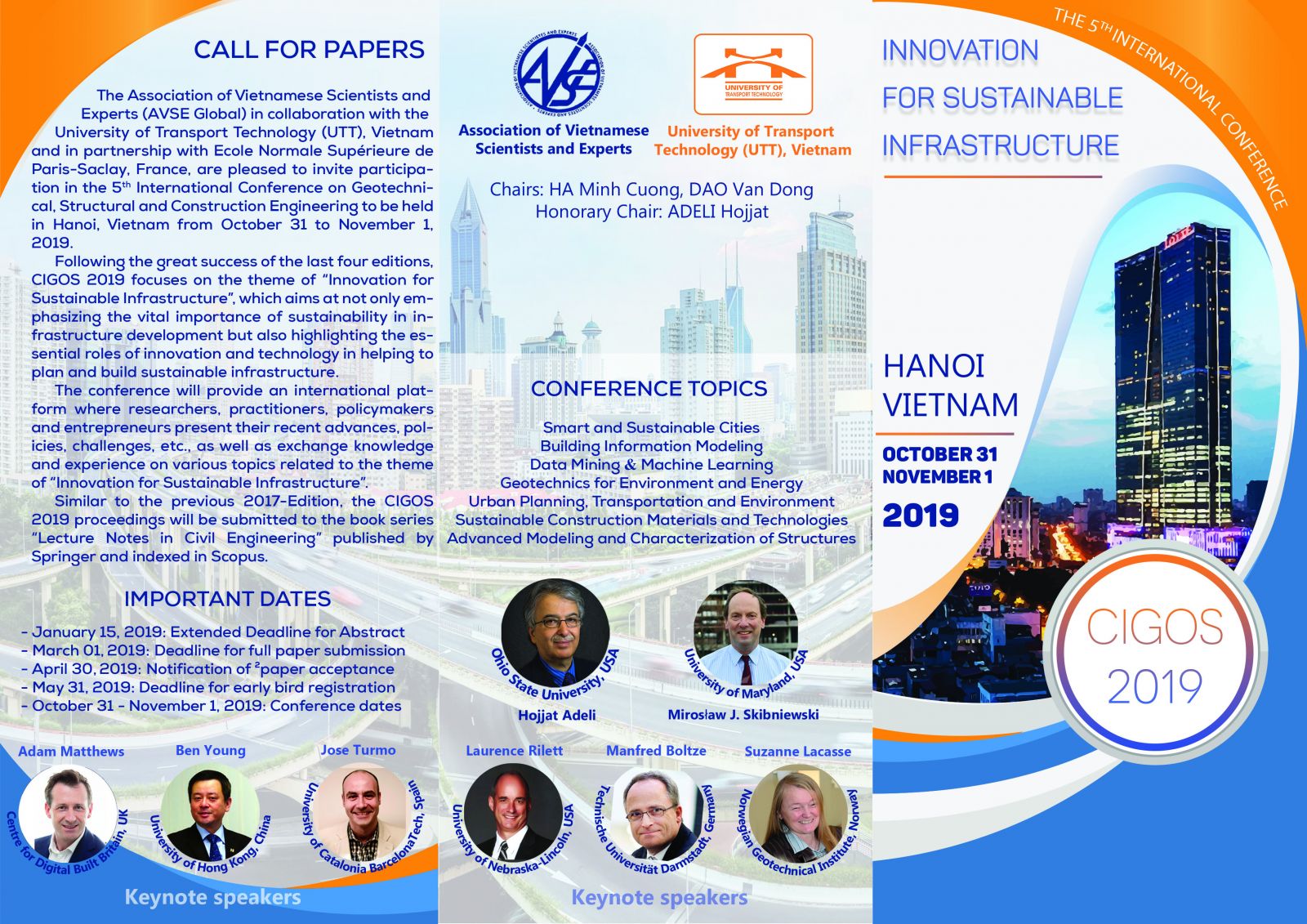 Thông báo gia hạn nhận tóm tắt Hội thảo CIGOS 2019