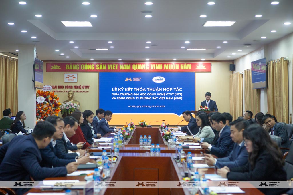 UTT collaborates with VNR to develop High-Speed Railway human resources