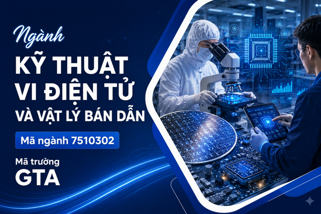 Chương trình đào tạo Chuyên ngành Kỹ thuật vi điện tử & vật lý bán dẫn