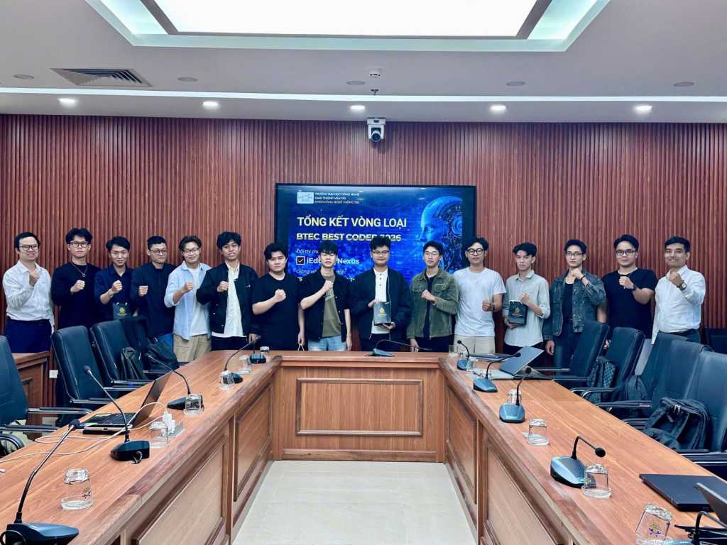 UTT Students Advance to the Final Round of BTEC Best Coder 2026 with Two Outstanding Teams