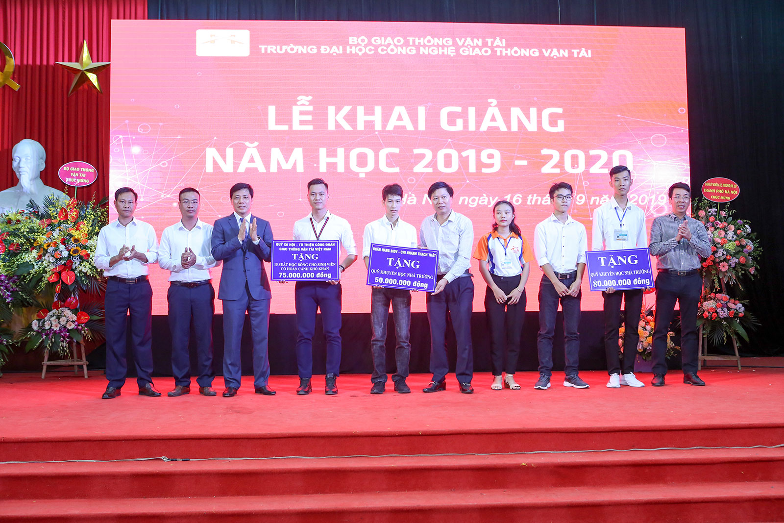 Trường Đại học Công nghệ GTVT Khai giảng năm học mới 2019 - 2020