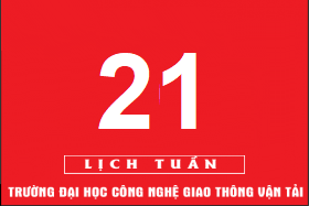 Lịch công tác tuần 21 năm 2018 (từ 21/5/2018 đến 27/5/2018)
