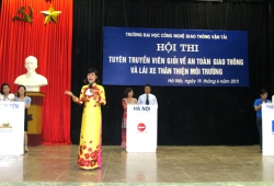 Hội thi tuyên truyền viên giỏi về ATGT và Lái xe thân thiện môi trường