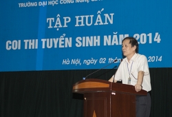 Trường Đại học Công nghệ GTVT tổ chức tập huấn coi thi tuyển sinh năm 2014