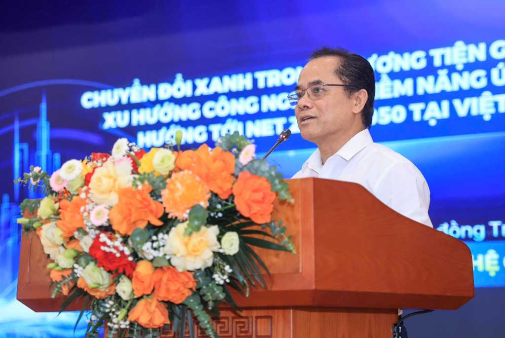 Trường ĐH Công nghệ GTVT đóng góp tham luận tại Hội nghị KHCN - ĐMST và Chuyển đổi số ngành Xây dựng - Giao thông vận tải