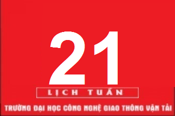Lịch công tác tuần 21 năm 2022 (từ 23/5/2022 đến 29/5/2022)