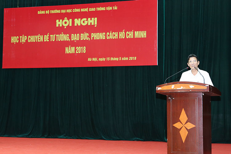 Hội nghị “Học tập chuyên đề tư tưởng, đạo đức, phong cách Hồ Chí Minh năm 2018”