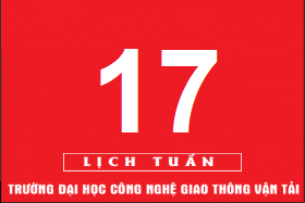 Lịch công tác tuần 17 năm 2018 (từ 23/4/2018 đến 29/4/2018)