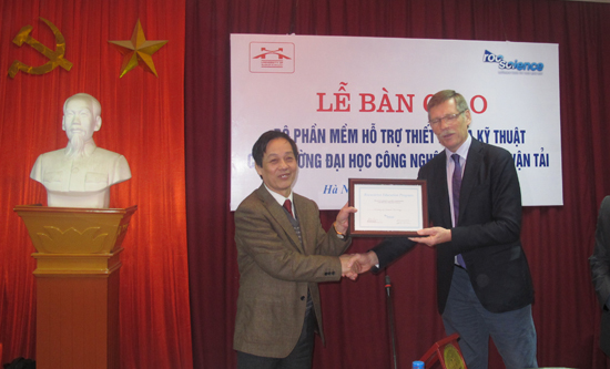 Công ty Rocscience trao tặng bộ phần mềm địa kỹ thuật cho Trường Đại học Công nghệ GTVT