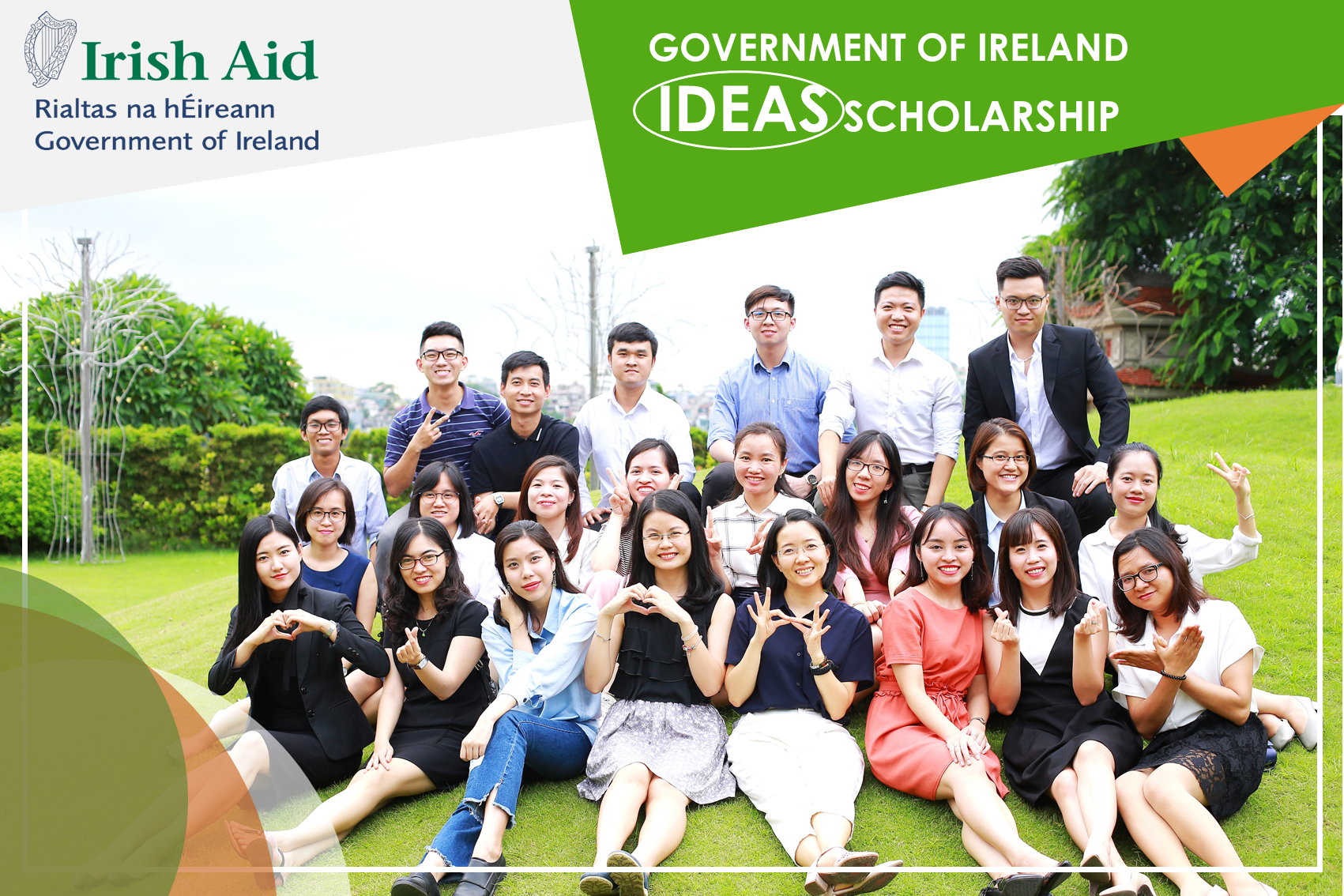Thông báo Chương trình học bổng IDEAS của Chính phủ Ireland niên khóa 2020 - 2021