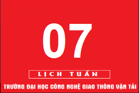 Lịch công tác tuần 07 năm 2019 (từ 11/02/2019 đến 17/02/2019)