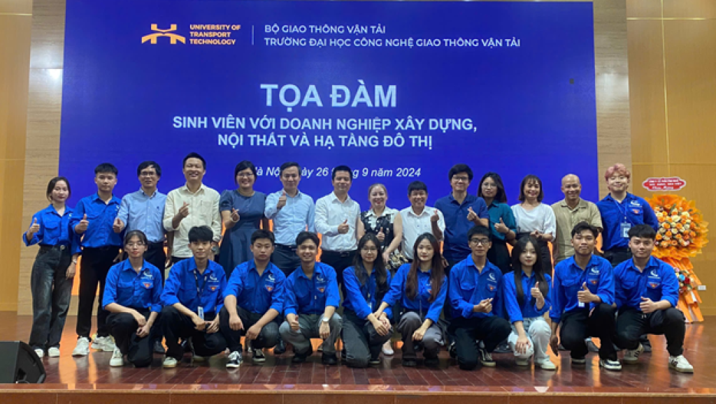 Toạ đàm sinh viên với doanh nghiệp xây dựng, nội thất và hạ tầng đô thị