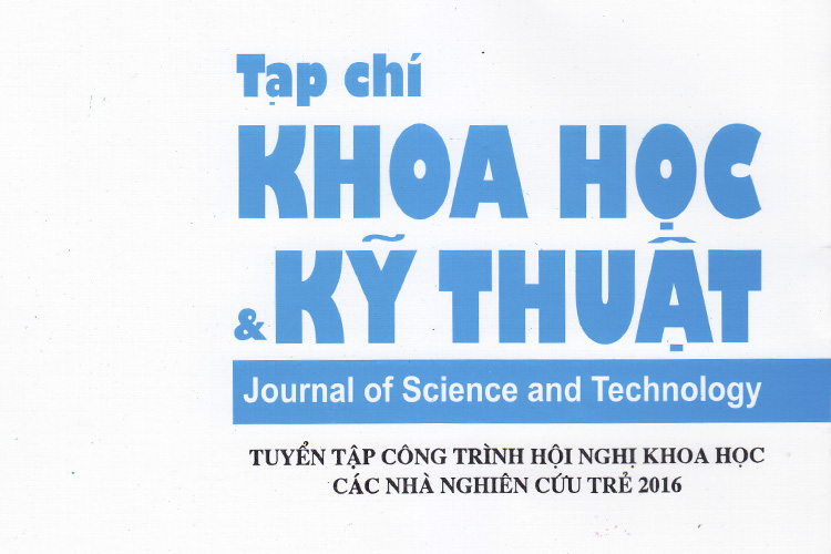 Danh mục bài bào Tạp chí Khoa học và Kỹ thuật - số 177 (7/2016) - Học viện Kỹ thuật Quân sự