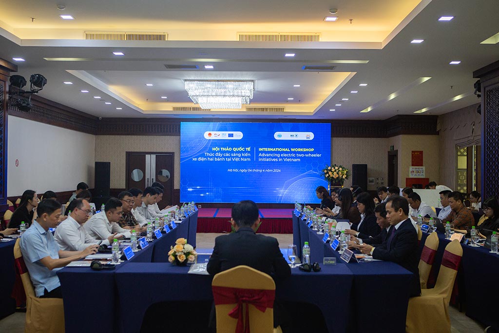 Hội thảo quốc tế: Thúc đẩy các sáng kiến xe điện hai bánh tại Việt Nam