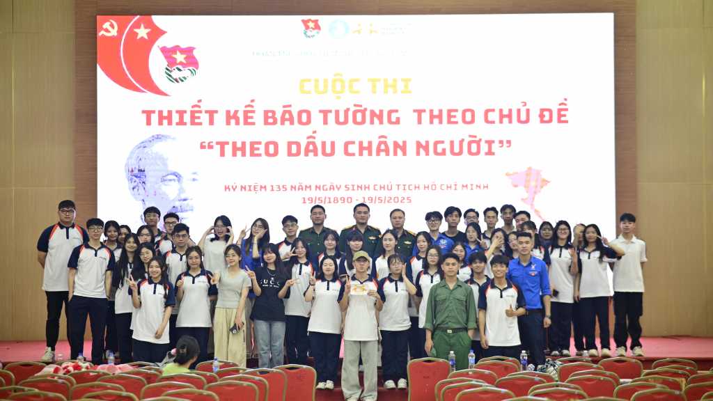 Đoàn thanh niên UTT đẩy mạnh phong trào hoạt động kỷ niệm 135 năm ngày sinh Chủ tịch Hồ Chí Minh