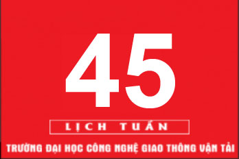 Lịch công tác tuần 45 năm 2019 (từ 04/11/2019 đến 10/11/2019)