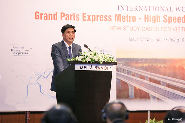 Hội thảo quốc tế Tàu điện ngầm Grand Paris - Đường sắt cao tốc - Đô thị thông minh
