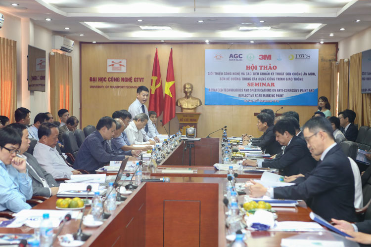Hội thảo Giới thiệu công nghệ và các tiêu chuẩn kỹ thuật sơn chống ăn mòn, sơn kẻ đường trong xây dựng công trình giao thông