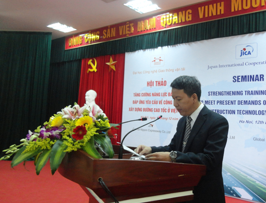 Seminar on “Strengthening training capacity to meet present demands of expressway construction technology in Vietnam”