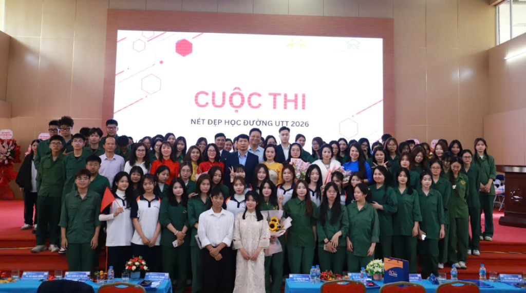 “Nét đẹp học đường UTT 2026” – Sân chơi lan tỏa giá trị văn hóa sinh viên UTT