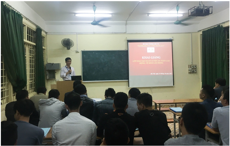 Khai giảng lớp huấn luyện an toàn lao động, vệ sinh lao động – Khóa đào tạo tháng 10/2017