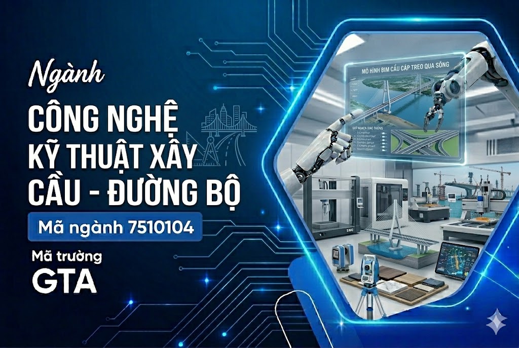 Chương trình đào tạo chuyên ngành Công nghệ kỹ thuật Xây dựng cầu- đường bộ