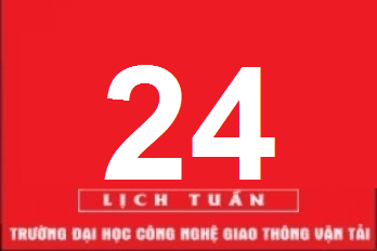 Lịch công tác tuần 24 năm 2021 (từ 07/6/2021 đến 13/6/2021)